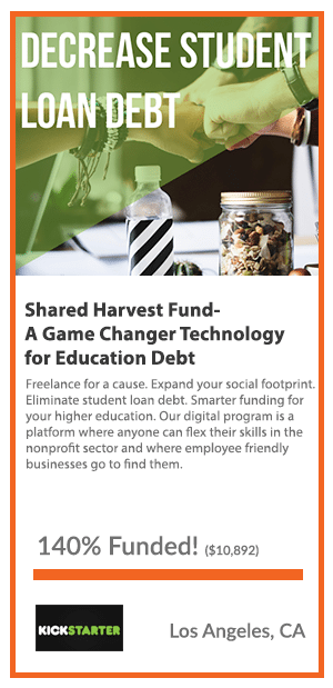 Shared Harvest Fund Student debt
