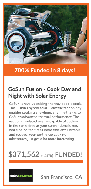 GoSun Solar Cooker