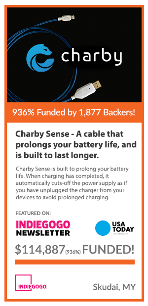 Charby Sense smart charging cable